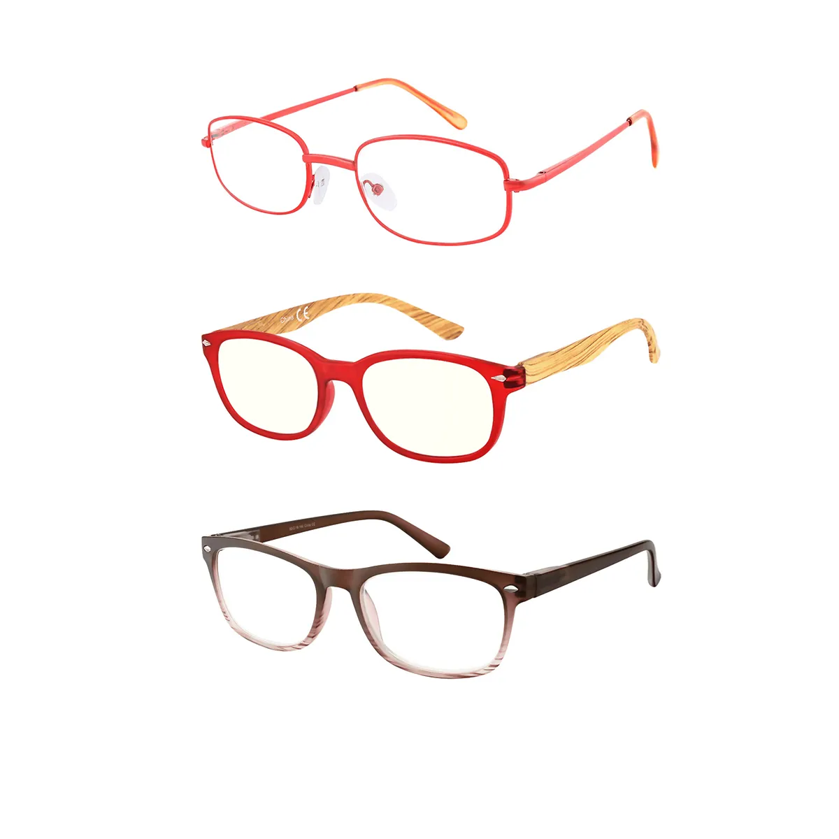 Classic Oval Multicolor  Reading Glasses for Women & Men